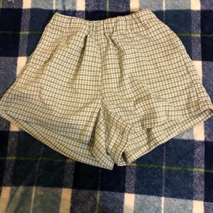Green Brandy Melville Logan shorts